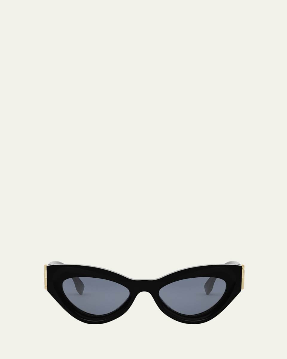 FF Diamond Logo Acetate Cat-Eye Sunglasses